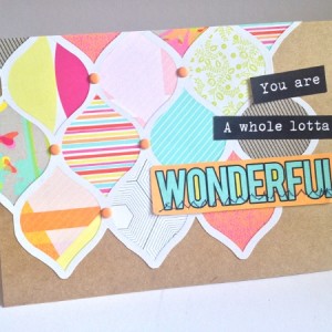 Whole Lotta Wonderful {card}