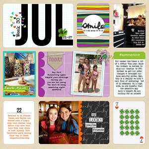 Project Life Wk 30 Page 1