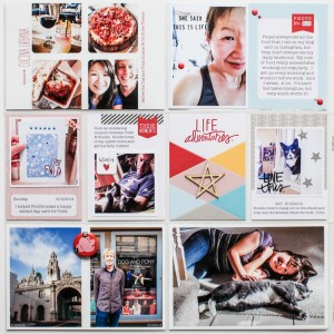 2014 Project Life | June p.4 (One Little Bird)
