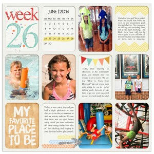 Project Life 2014 Week 26 (Left)