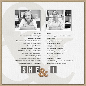 she and I