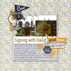 signing with david