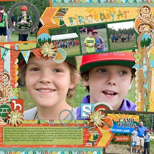 First Day At Camp