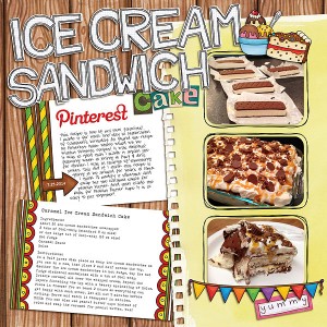 Ice Cream Sandwich Cake