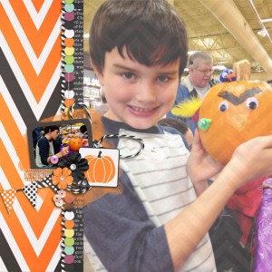 angry pumpkin.