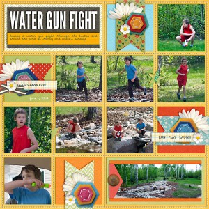 Water Gun Fight