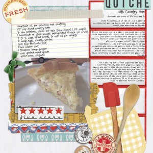 Quiche with Country Ham