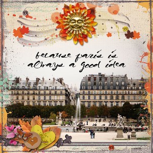 Because Paris is always a good idea