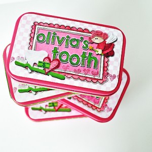 Tooth fairy tins