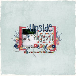 Upside down