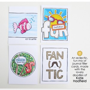 Summer journal cards