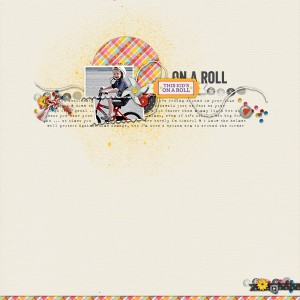 on a roll