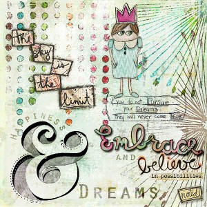 M3 August  challenge 4 Negative stamps
