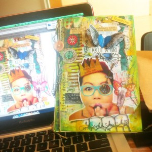 My smash book cover