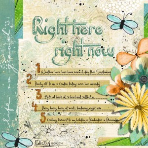 Right here, Right now