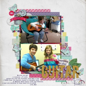 learning to play GUITAR