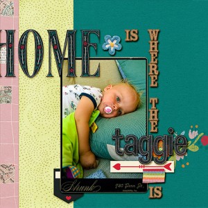 Home is Where the Taggie is
