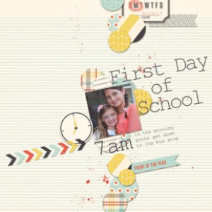 First Day of School 2013