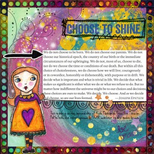 choose to shine sept challenge 1