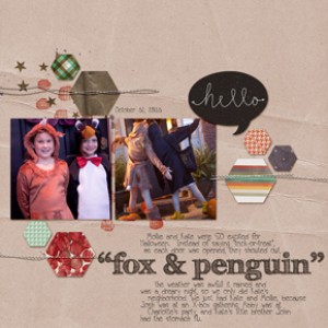 fox and penguin