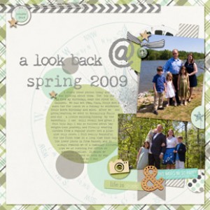 a look back @ spring 2009