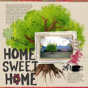 home sweet home  oct challenge 1