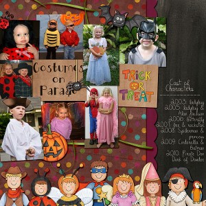Costumes on Parade