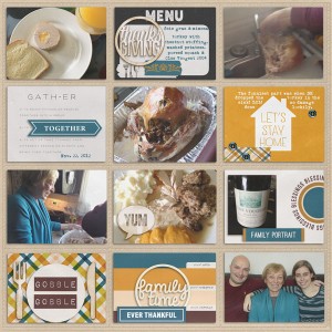 Thanksgiving Menu