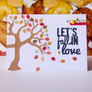 Lets Fall in Love Card