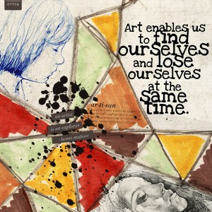an artist explore