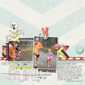 run! Mollie's first race