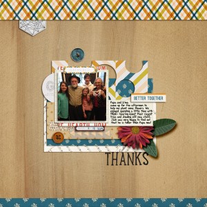 thanks- with G'ma and Papa