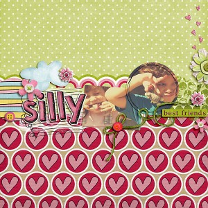 silly faces!