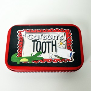 Tooth tins (boy version)