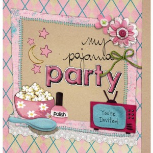 PJ Party Invitation