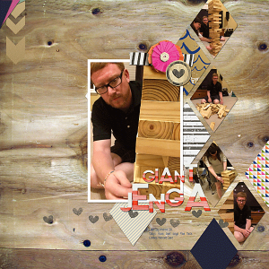 I Heart Giant Jenga