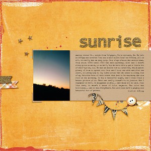 sunrise