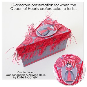 Queen of Hearts Cake Box