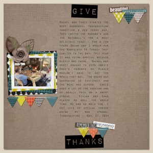 Give Thanks - Dec. Template Challenge