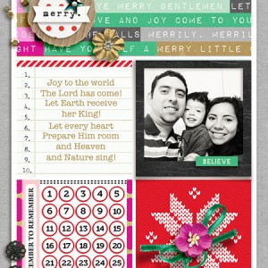 December Memories 2014 - Calendar