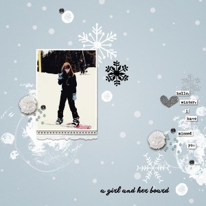 Snowboarding Chloe