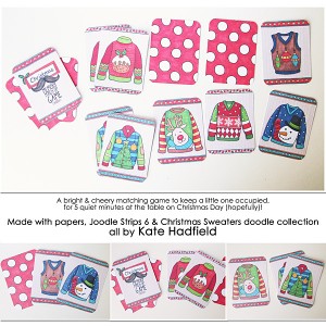 Christmas Sweater Matching Game