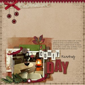 Comfy Day (speed scrap 12/9)