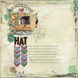 Handsome Hat - Dec. Random Challenge