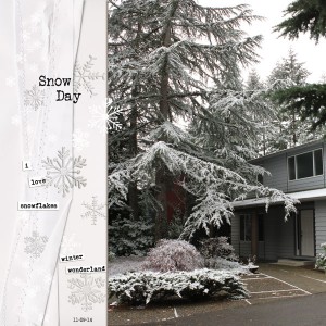 Snow Day - Dec. One Word Challenge