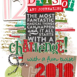 12 Days of Art Journaling!