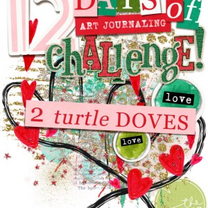 12 Days of Art Journaling - DAY #2