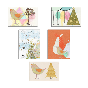 Art Journal Cards for Twelve Days of Christmas