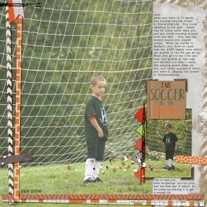 Fall Soccer in the 'Burg