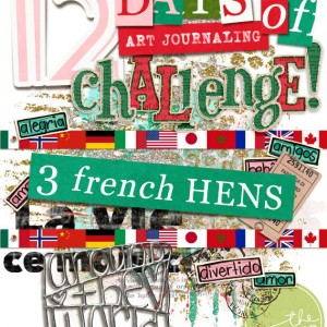 12 Days of Art Journaling - DAY #3